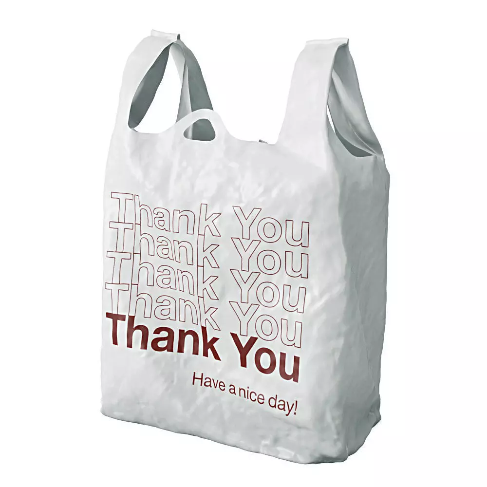Plastic Bag 3D model_0