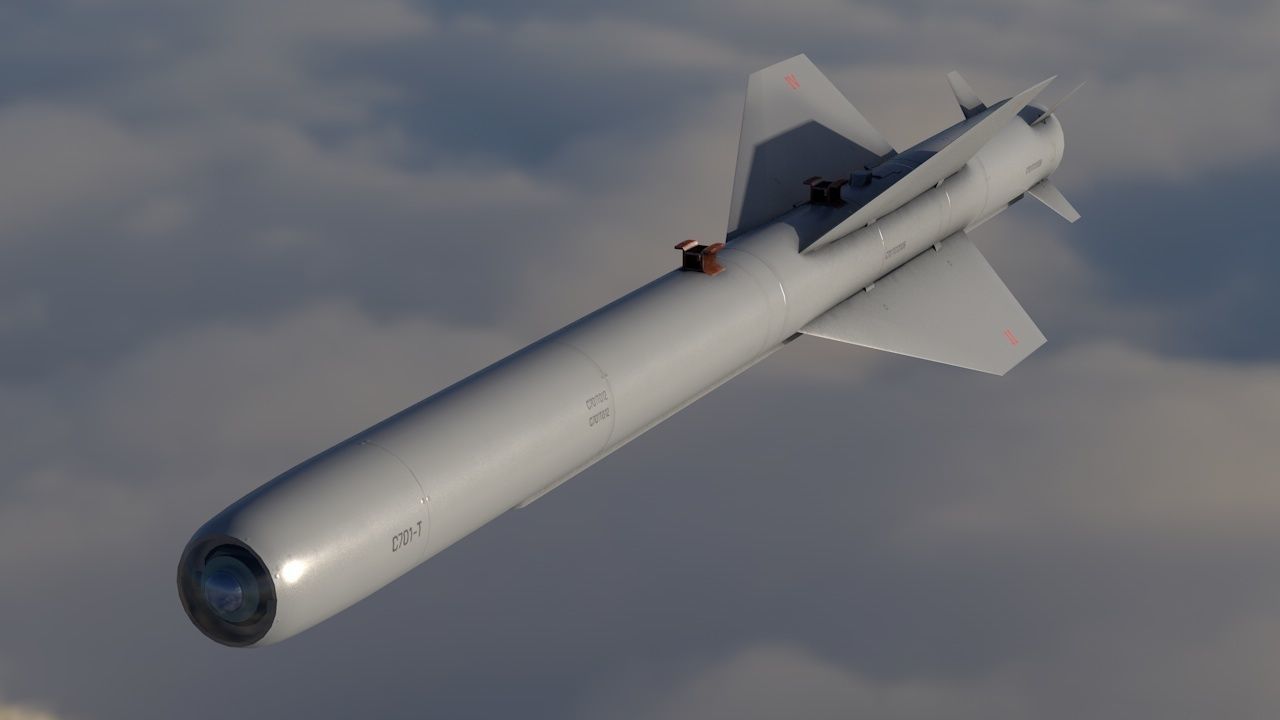C-701T Air-to-Ground Missile Low-poly 3D model_2