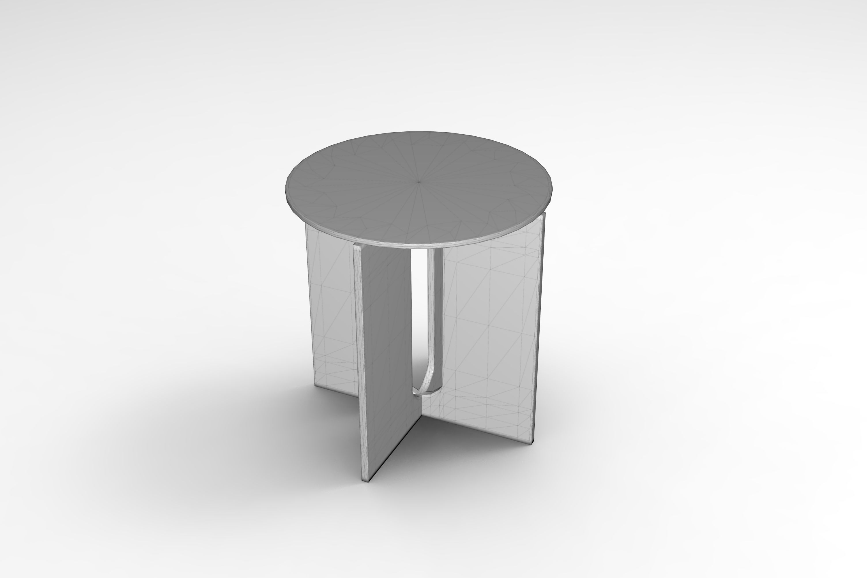 Side Table-Androgyne 3D model_4