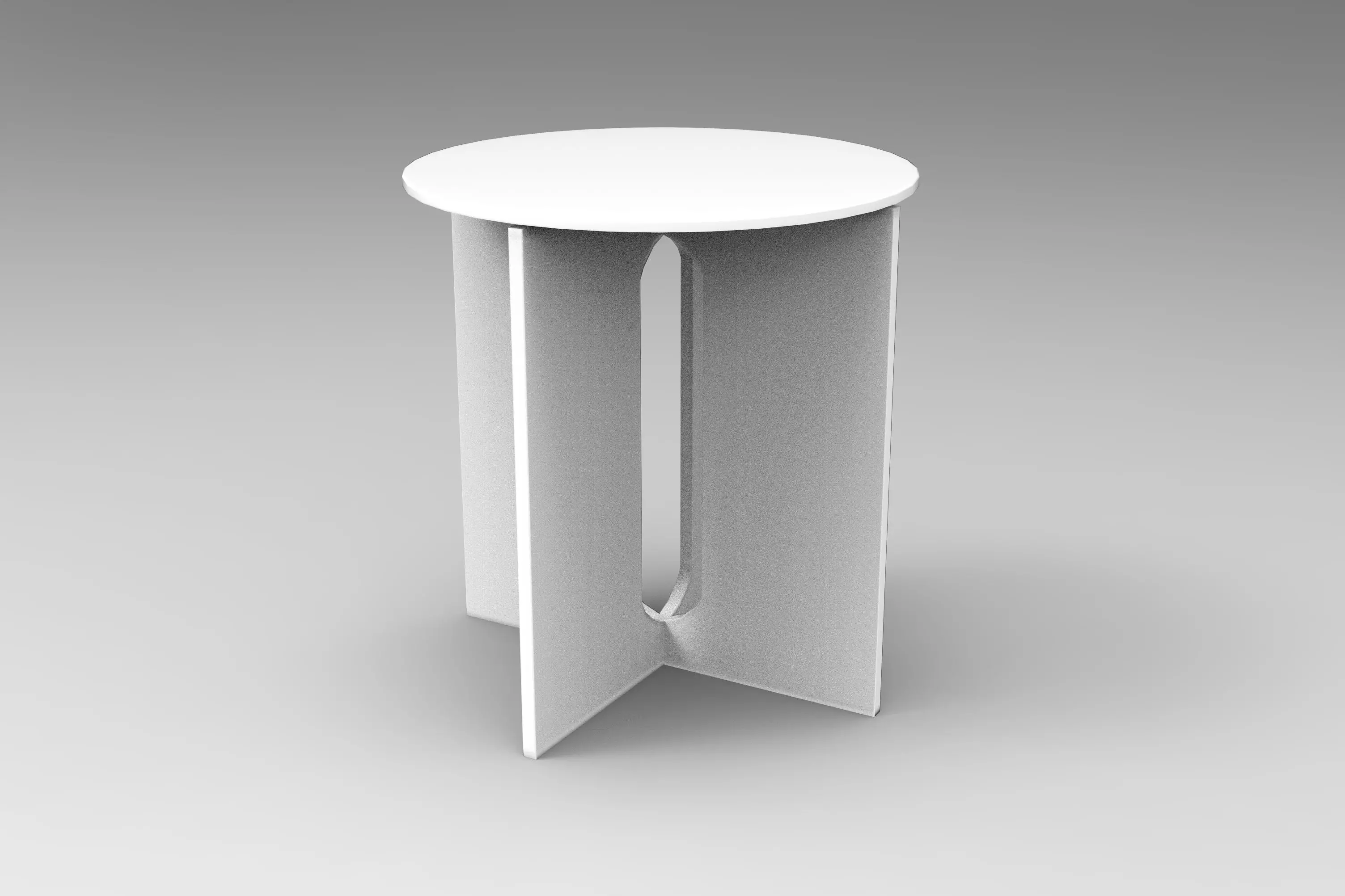 Side Table-Androgyne 3D model_0