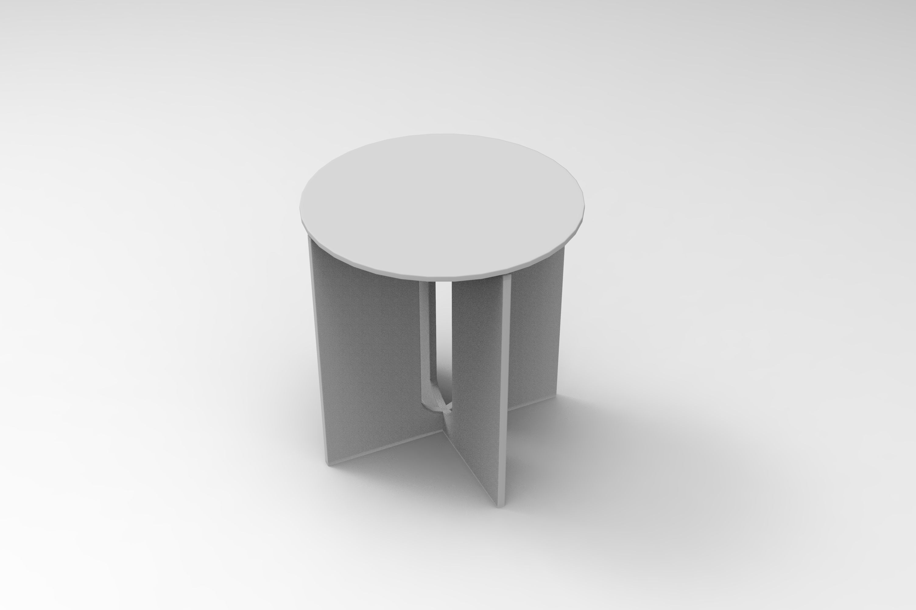 Side Table-Androgyne 3D model_7