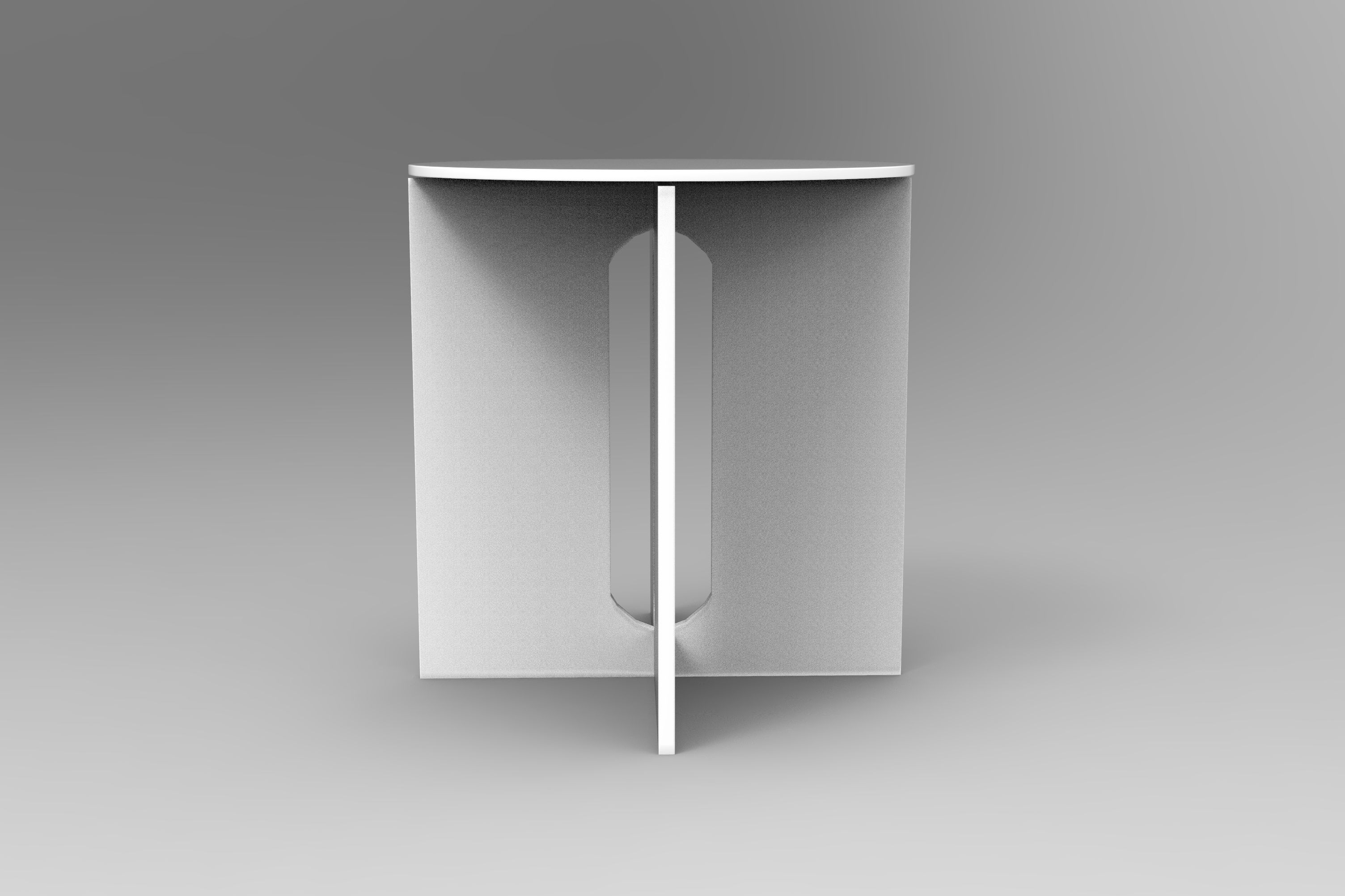Side Table-Androgyne 3D model_1