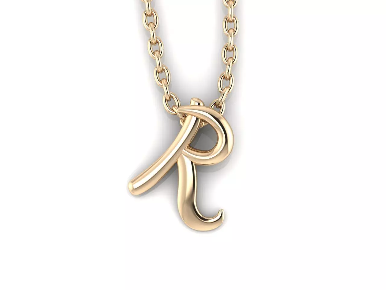Initial pendant R 3D print model