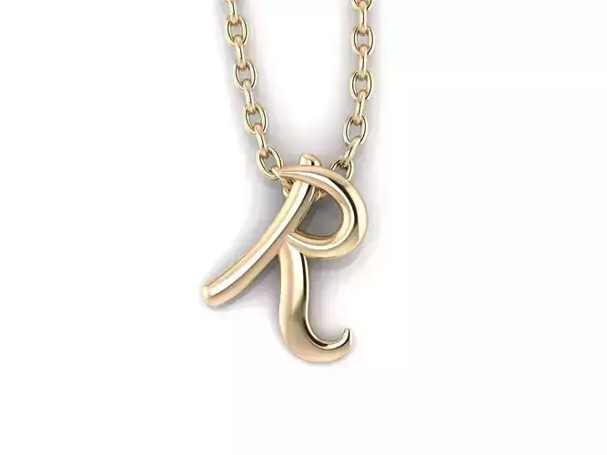 Initial pendant  R 3D print model