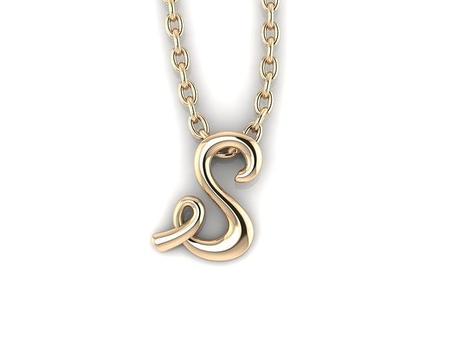 Initial pendant  S 3D print model