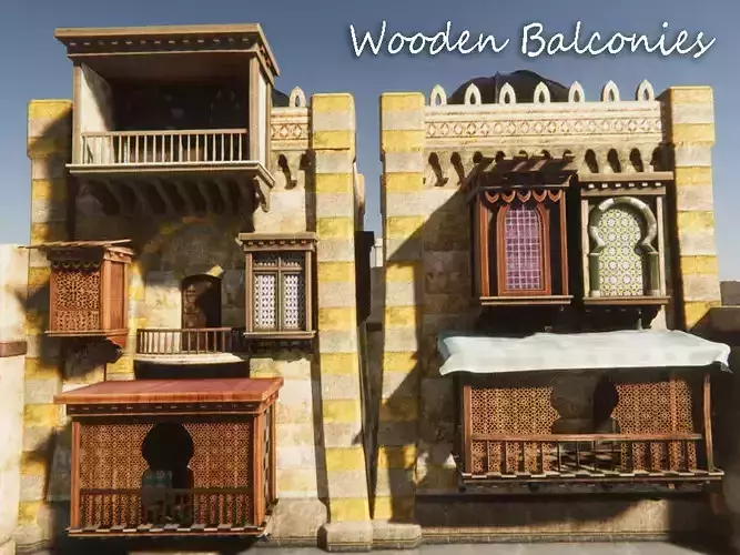 Wooden Balconies Collection