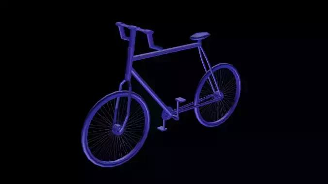 Bicycle Low-Poly