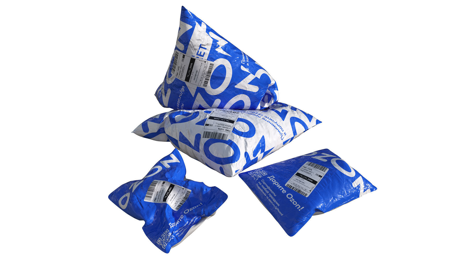 Ozon parcels 3D model_6