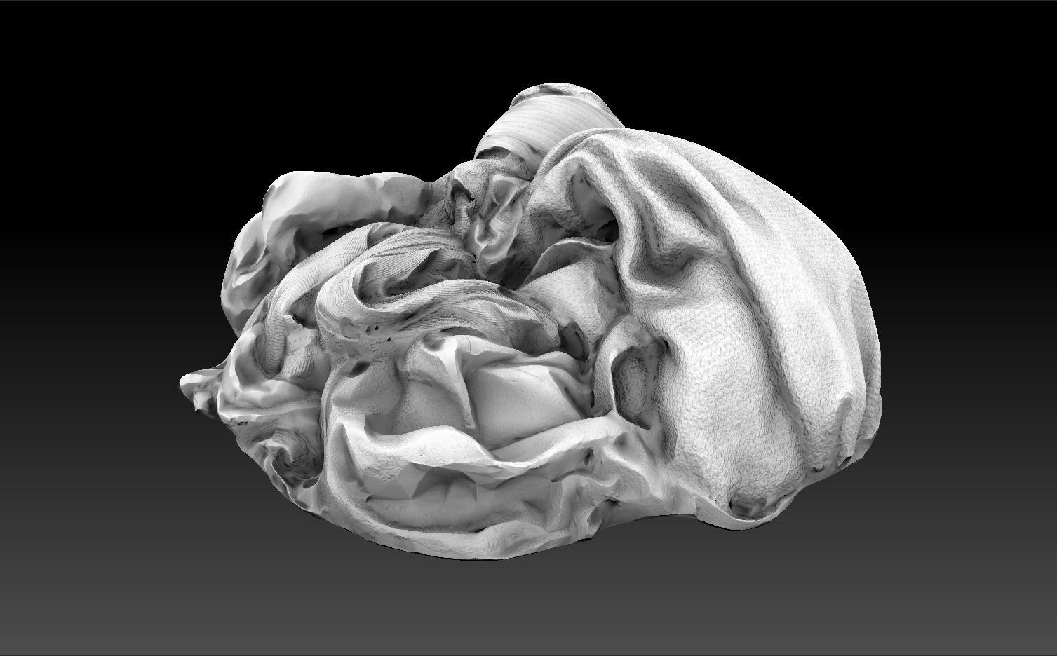 Pile of Cloths 5 Low-poly 3D model_15