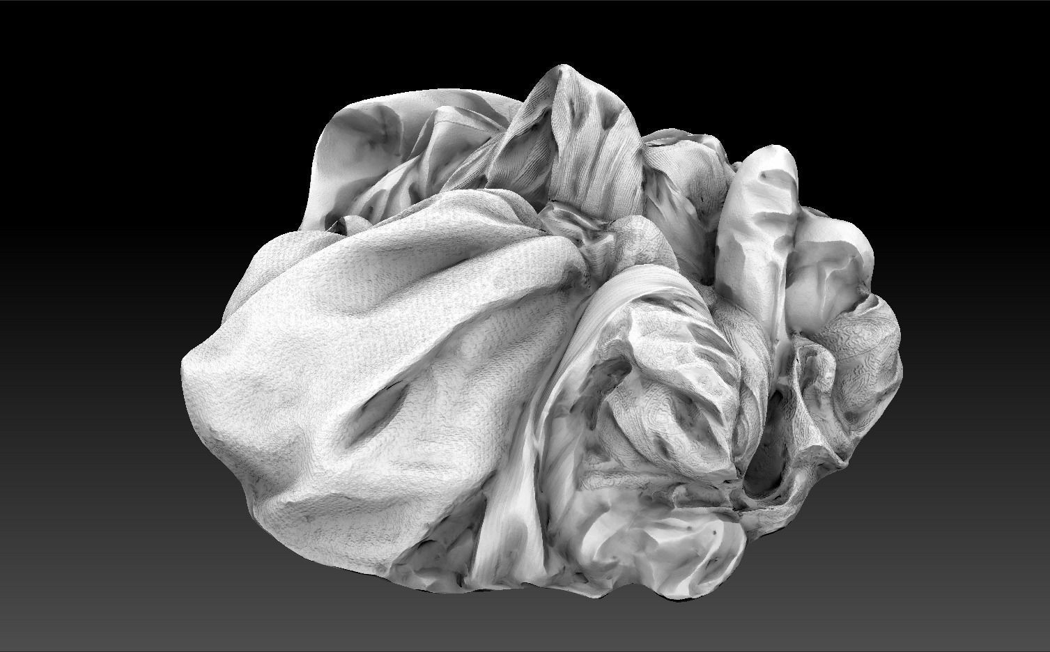 Pile of Cloths 5 Low-poly 3D model_16
