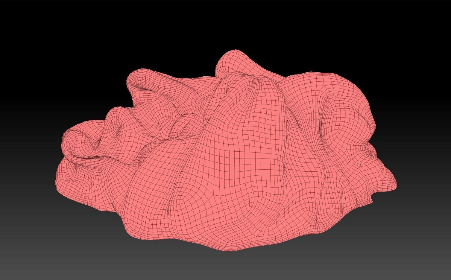 Pile of Cloths 5 Low-poly 3D model_25