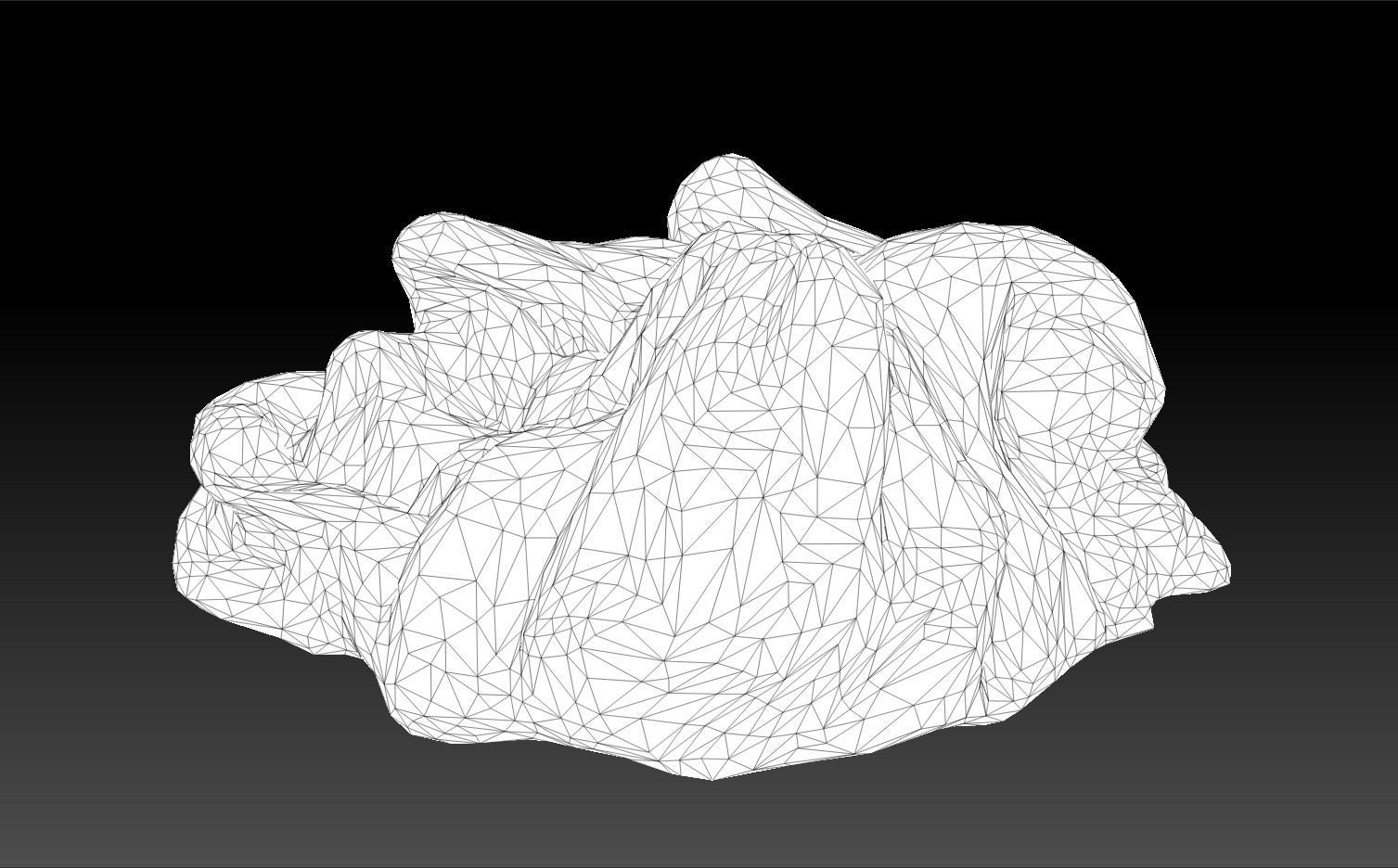 Pile of Cloths 5 Low-poly 3D model_24