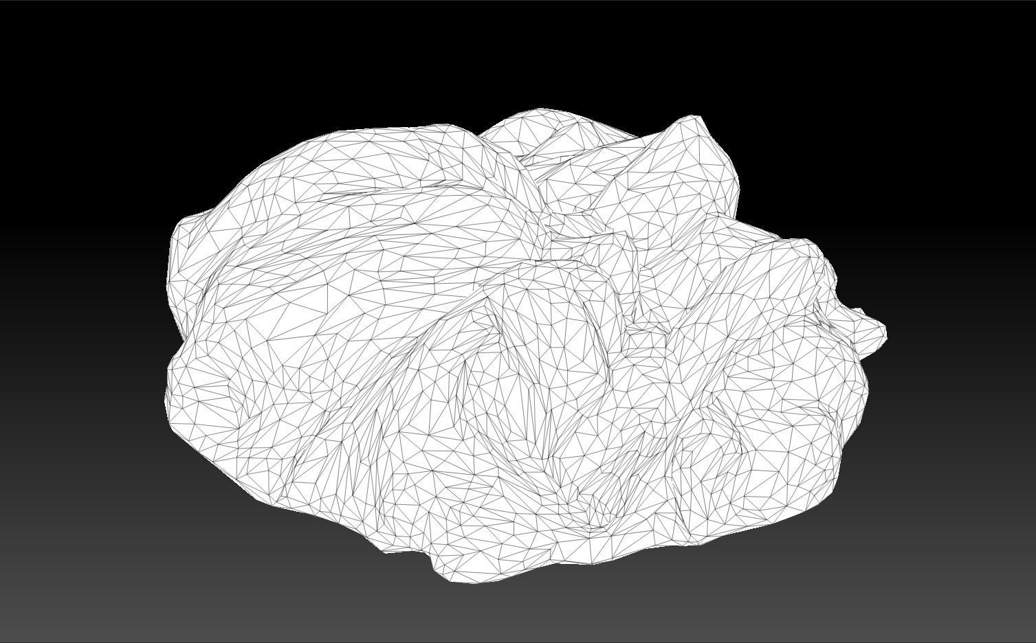 Pile of Cloths 5 Low-poly 3D model_26