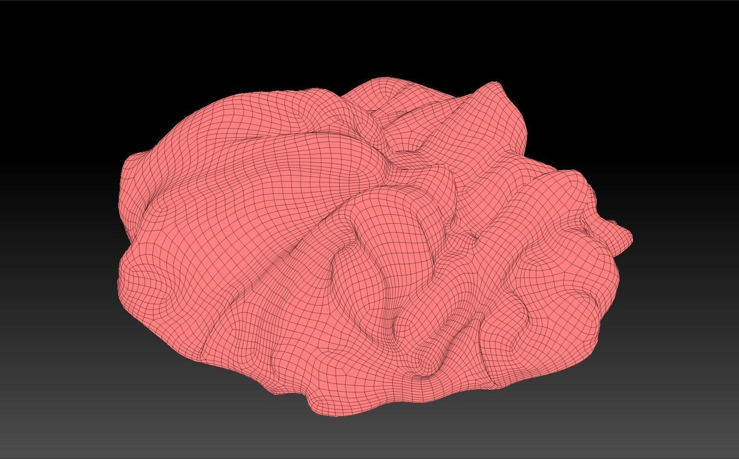 Pile of Cloths 5 Low-poly 3D model_27
