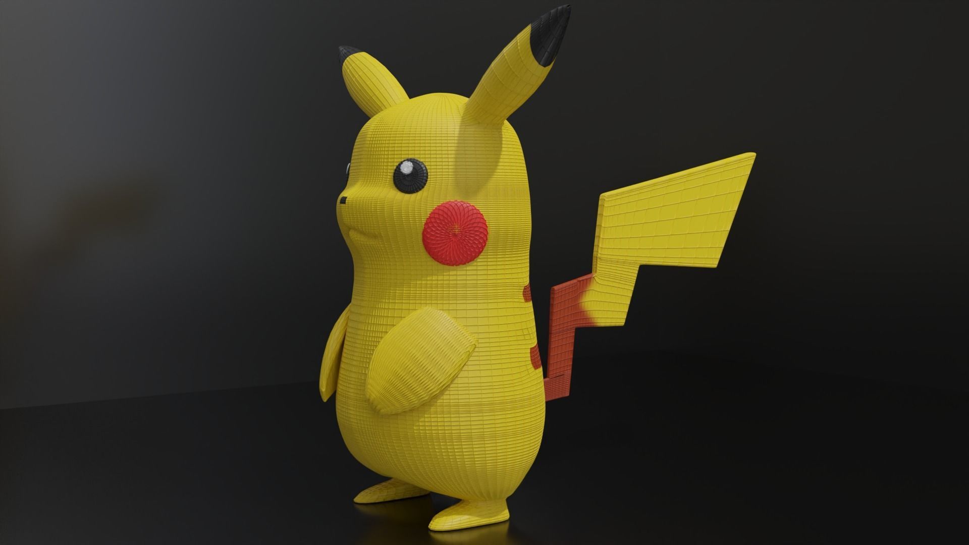 Pikachu 3D model_2