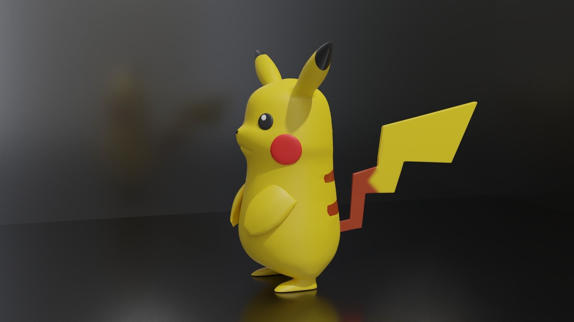 Pikachu 3D model_1