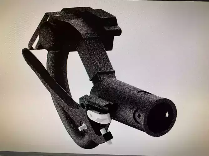 Spade Grip for Tie fighter or Sea Venom 3D print model
