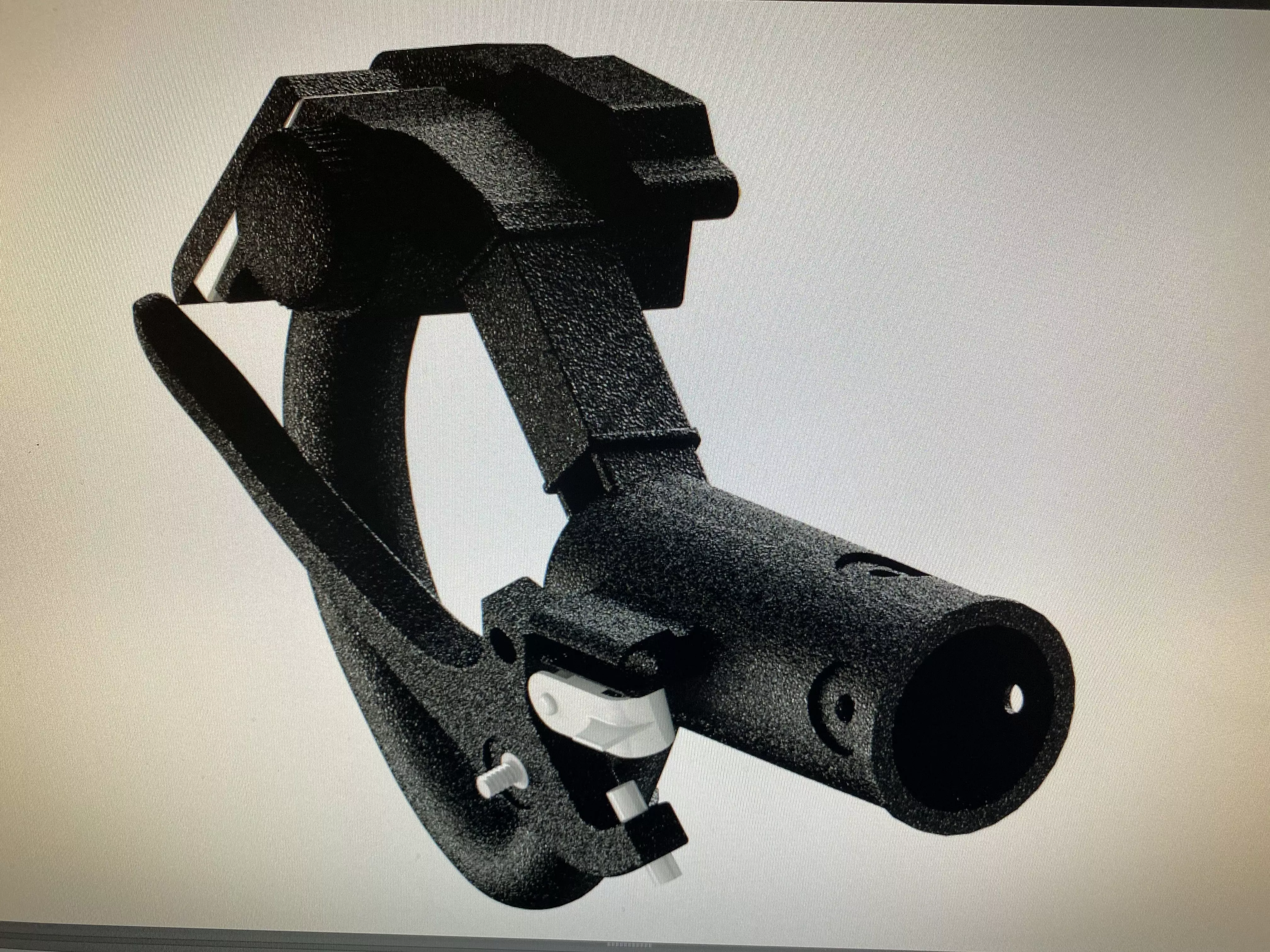 Spade Grip for Tie fighter or Sea Venom 3D print model_0