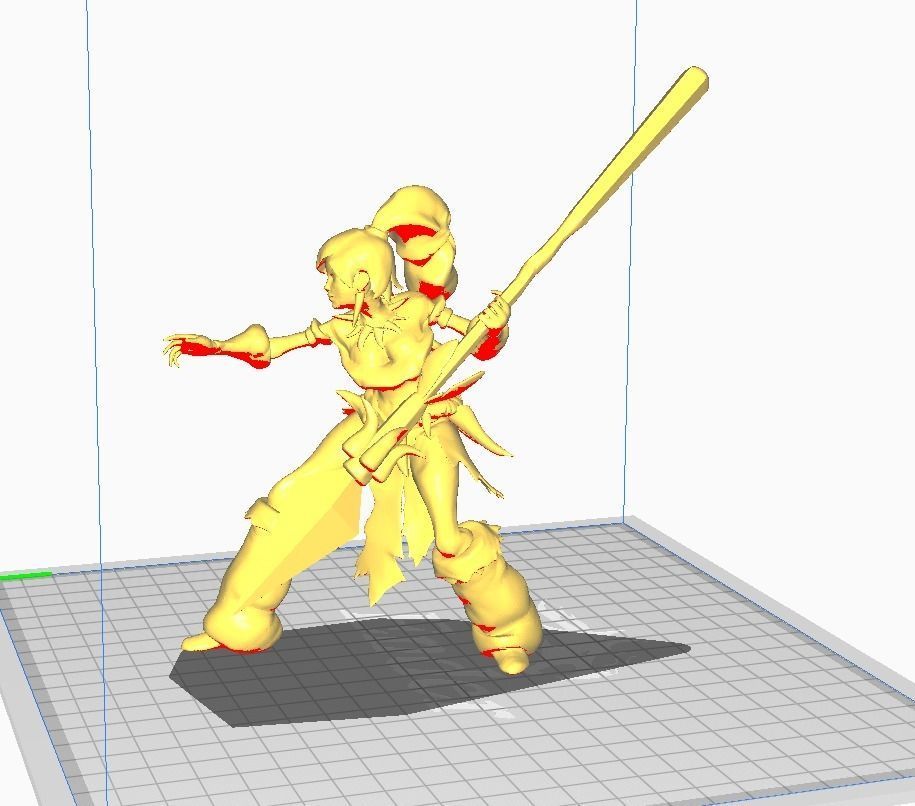 Nidalee 3D Model lion 3D print model_5