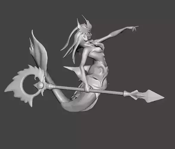 Nami 3D Model mermaid
