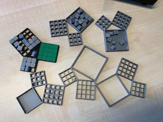 Tools for exploring Pythagoras formula Free 3D print model
