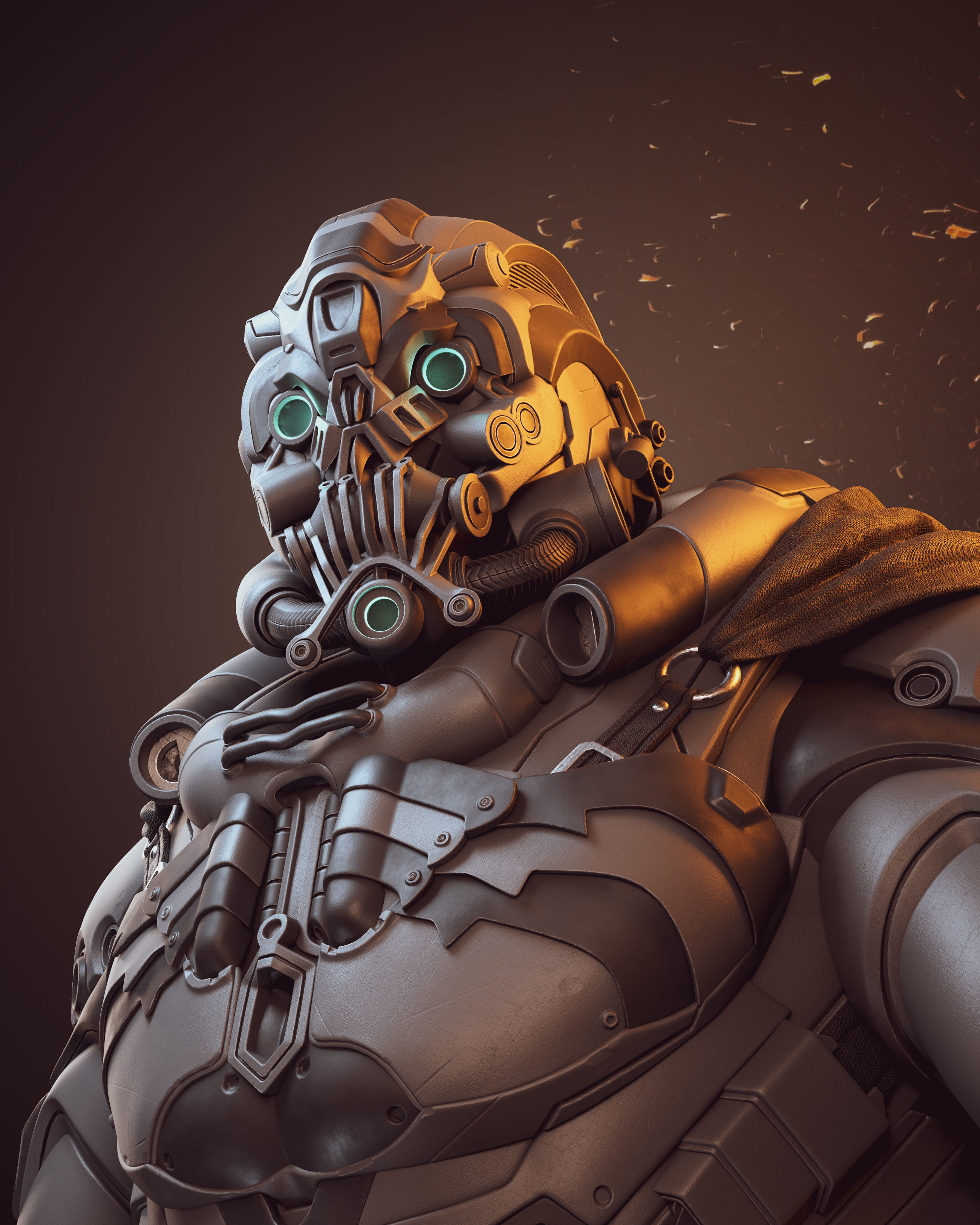 Sci-fi KillZone Reimagined  3D model_11