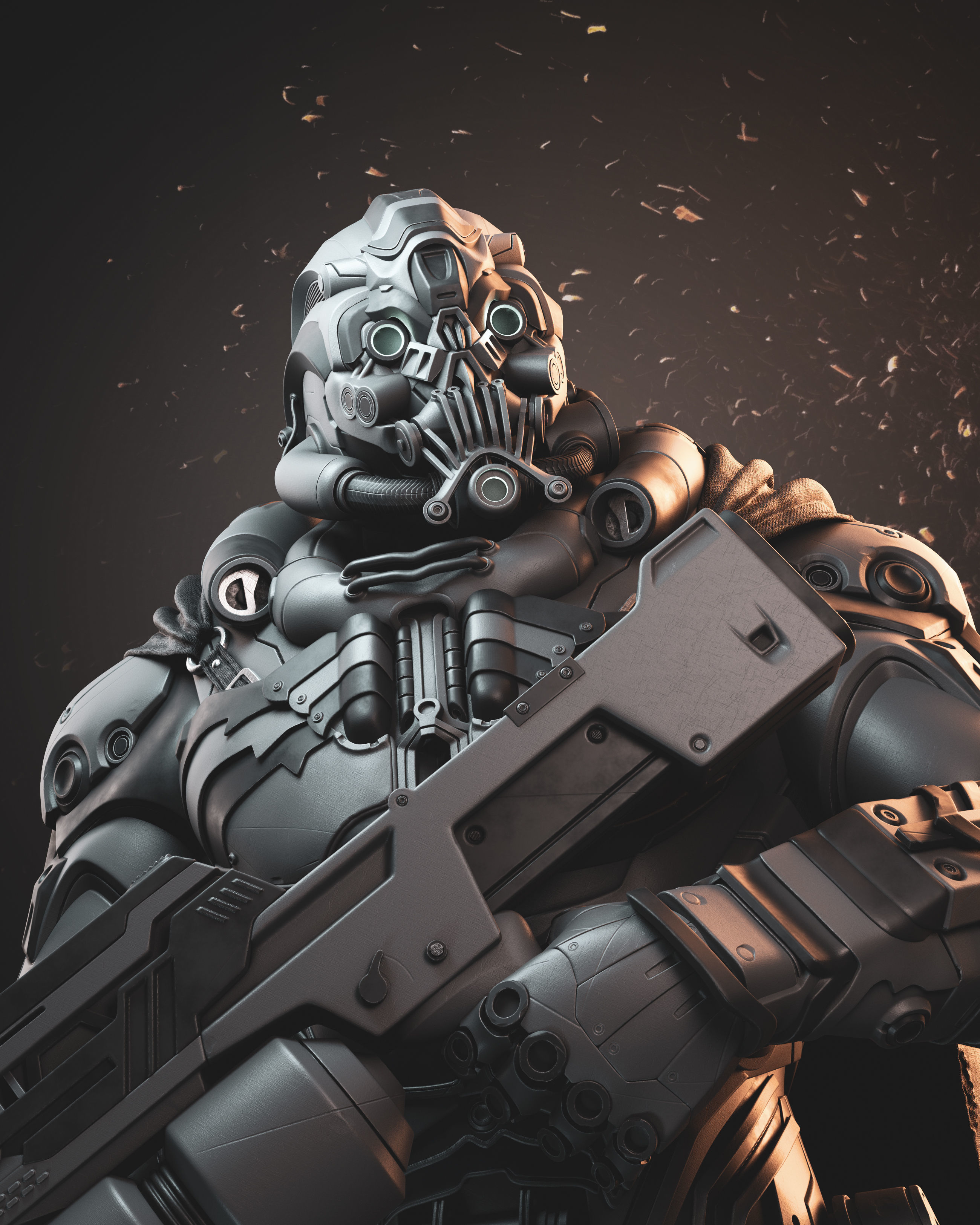 Sci-fi KillZone Reimagined  3D model_3