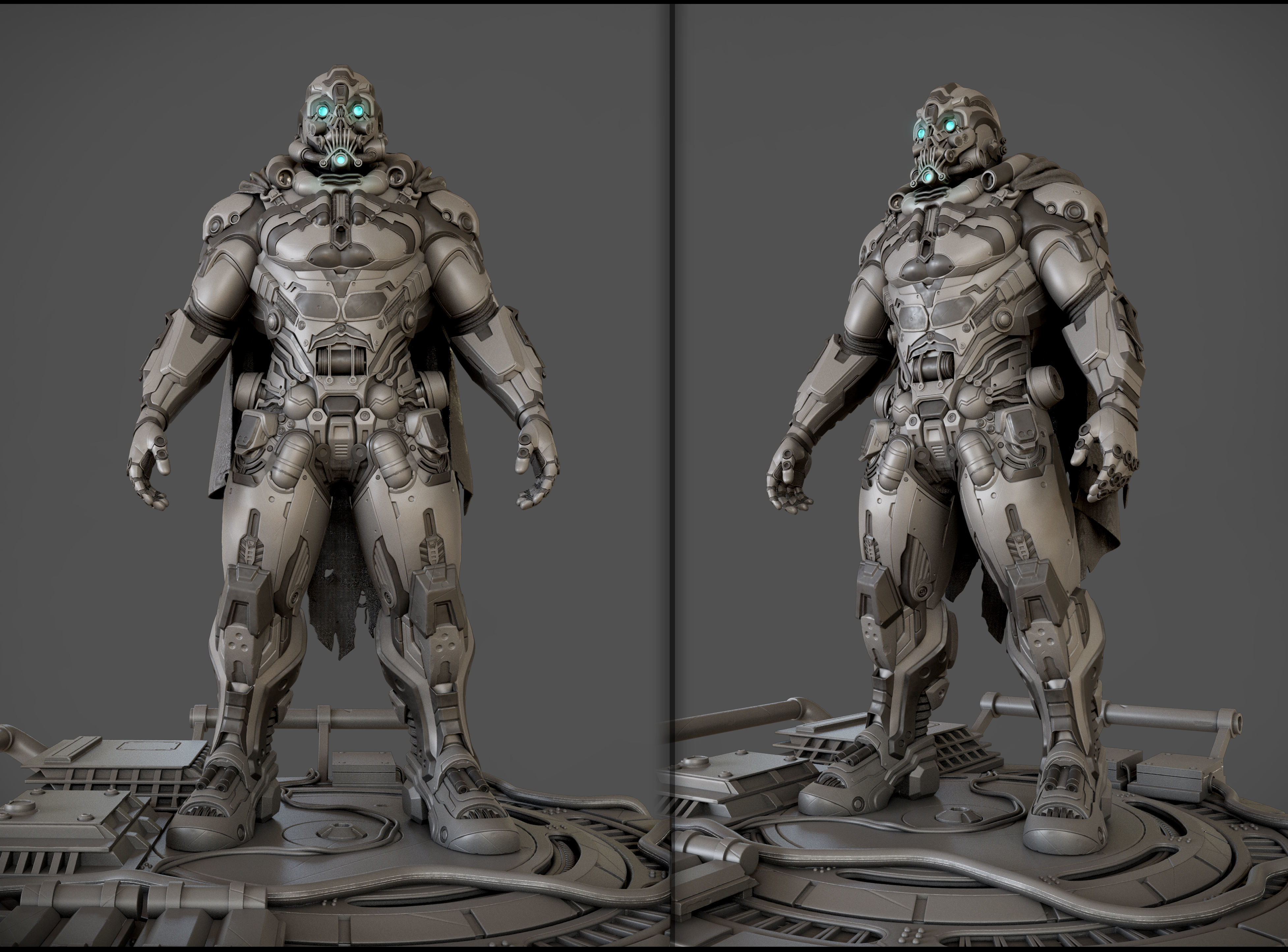 Sci-fi KillZone Reimagined  3D model_2