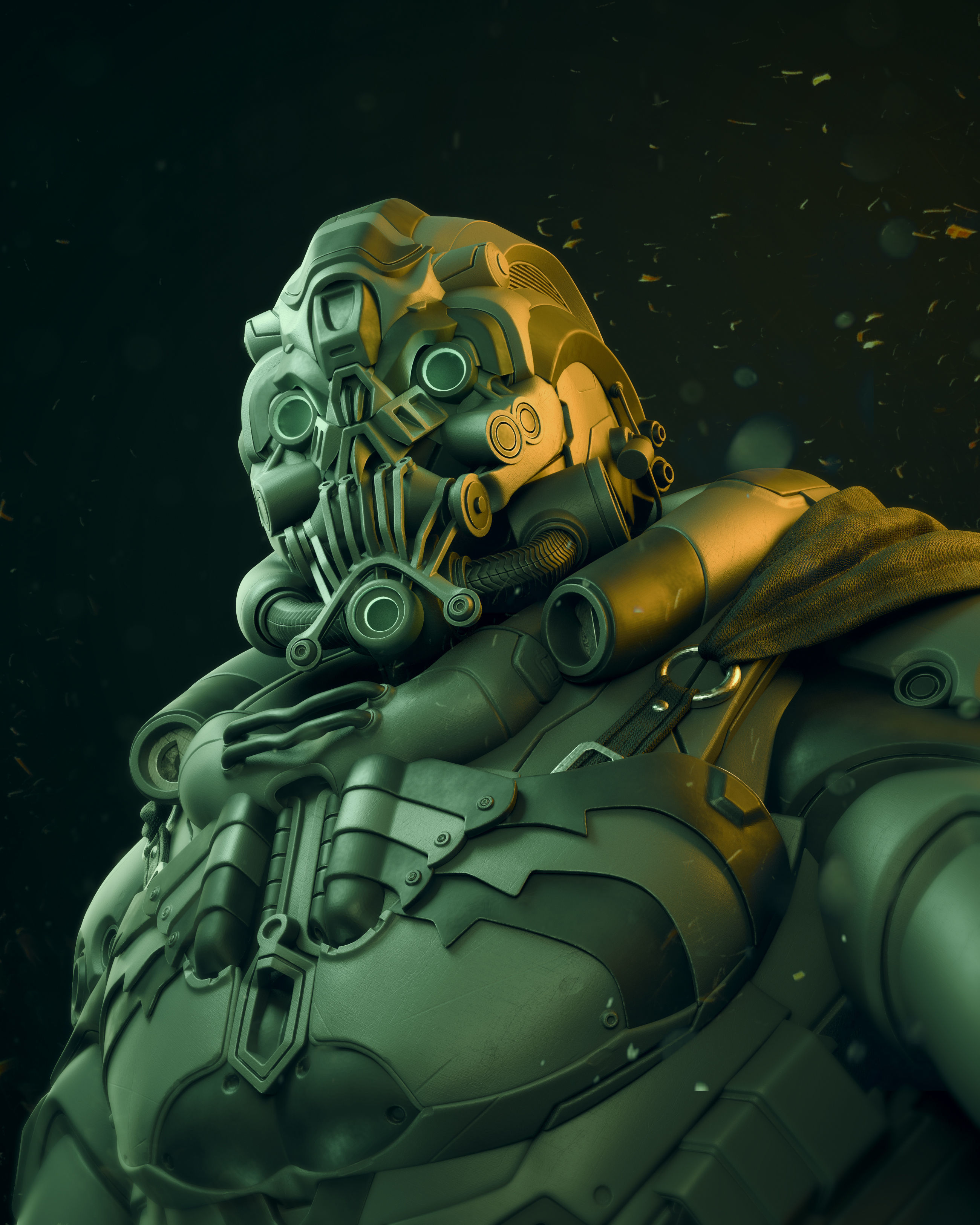 Sci-fi KillZone Reimagined  3D model_1