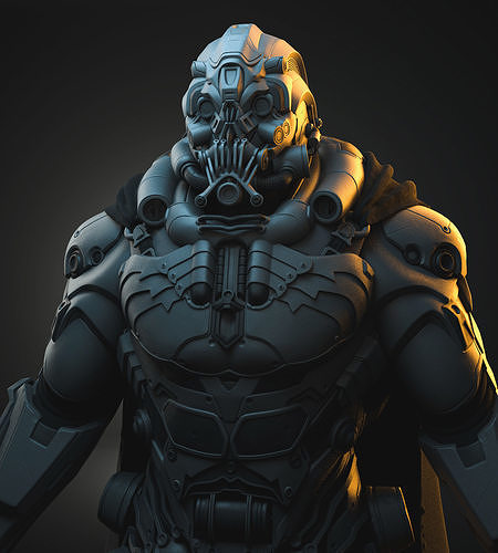 Sci-fi KillZone Reimagined  3D model