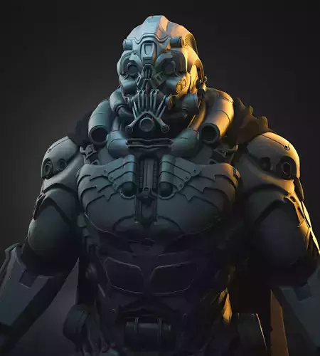 Sci-fi KillZone Reimagined  3D model