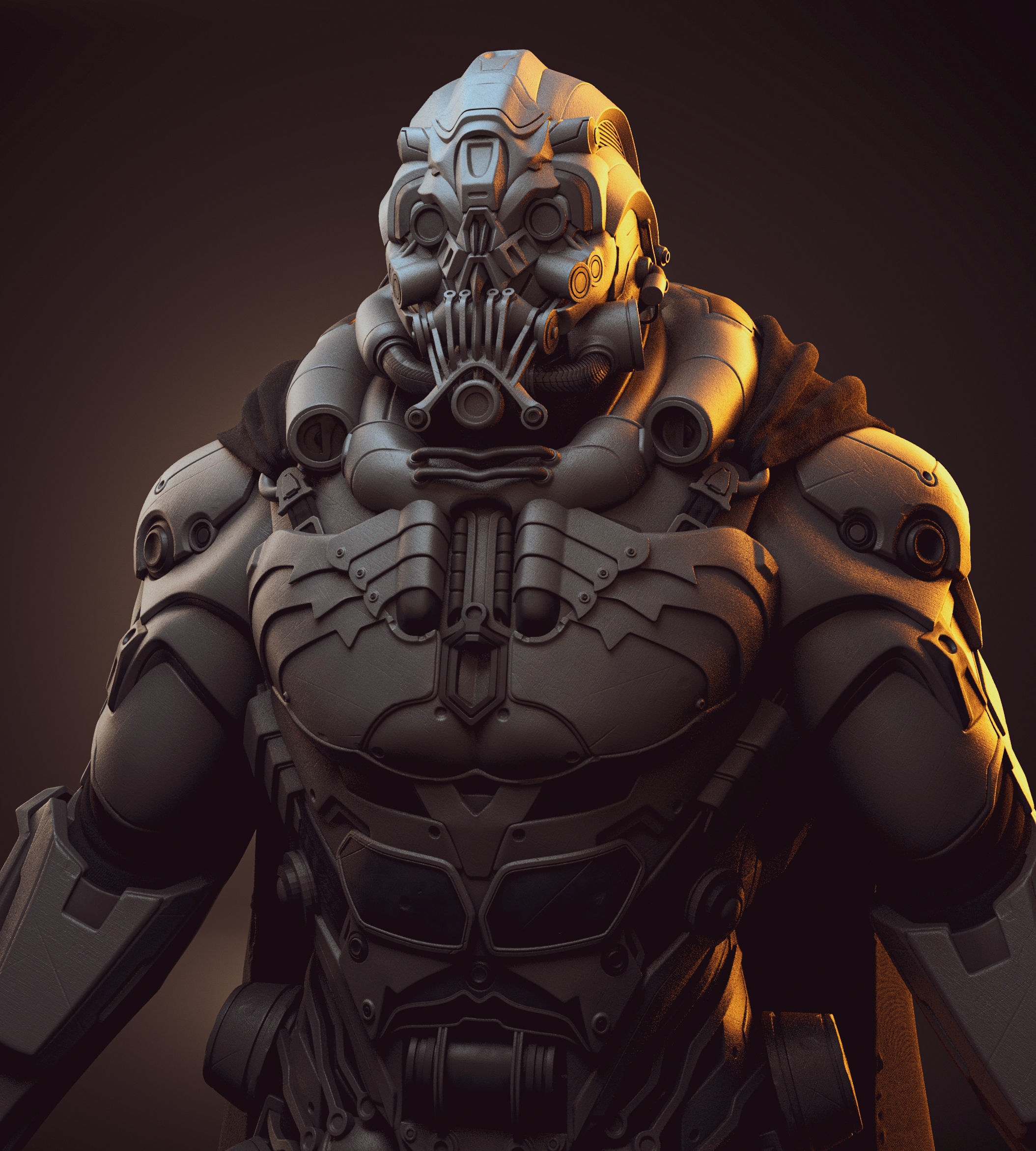 Sci-fi KillZone Reimagined  3D model_5