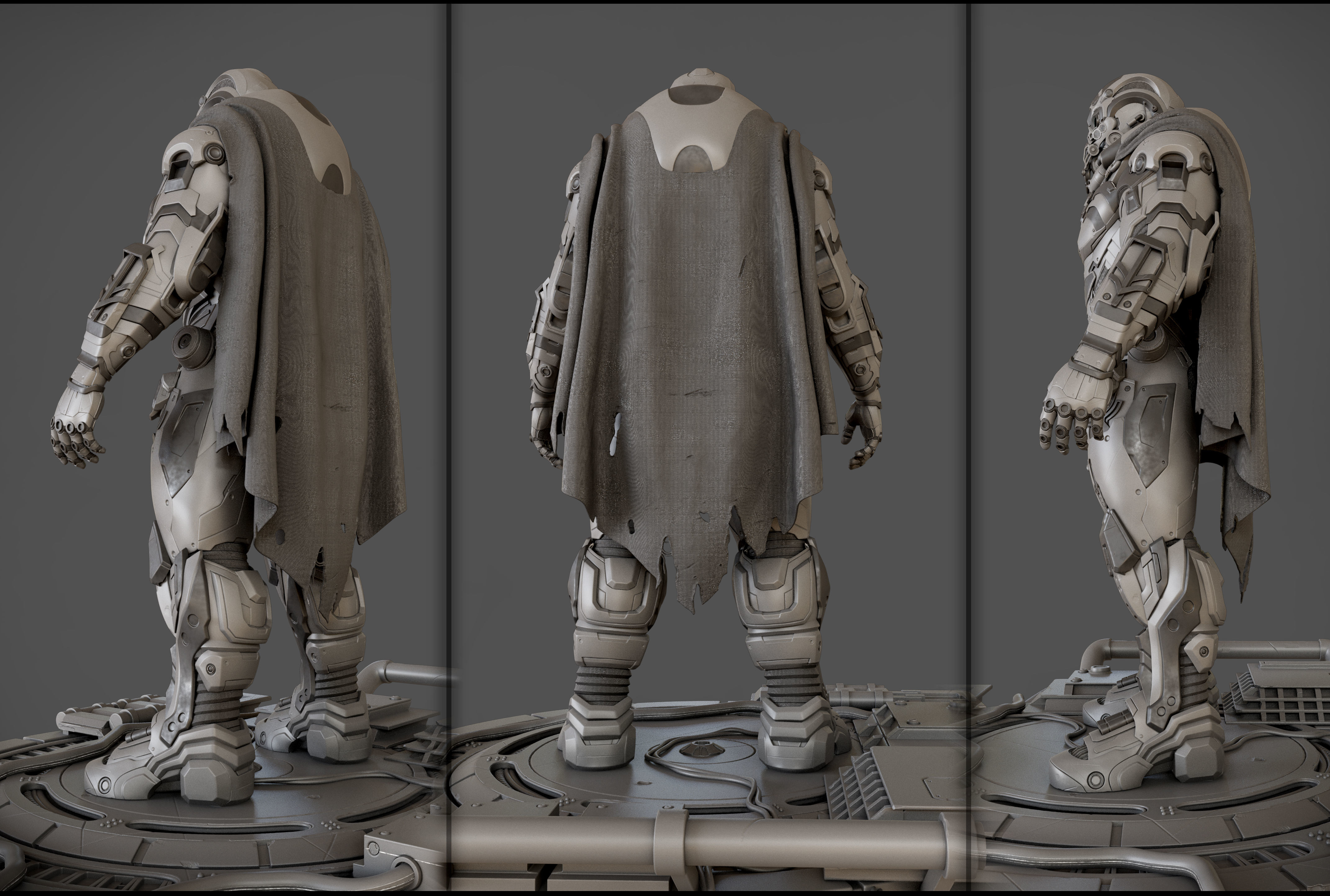 Sci-fi KillZone Reimagined  3D model_9