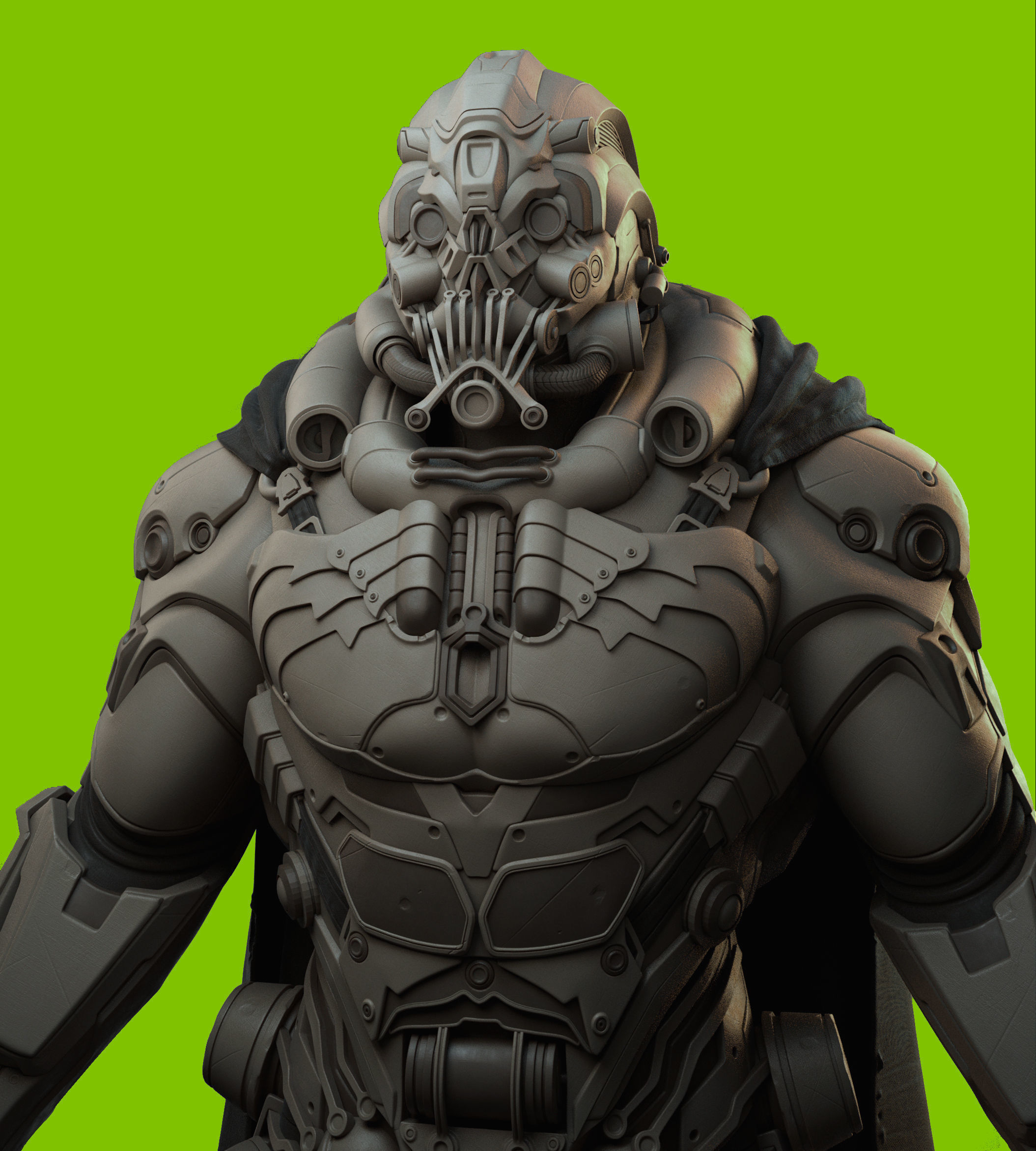 Sci-fi KillZone Reimagined  3D model_10