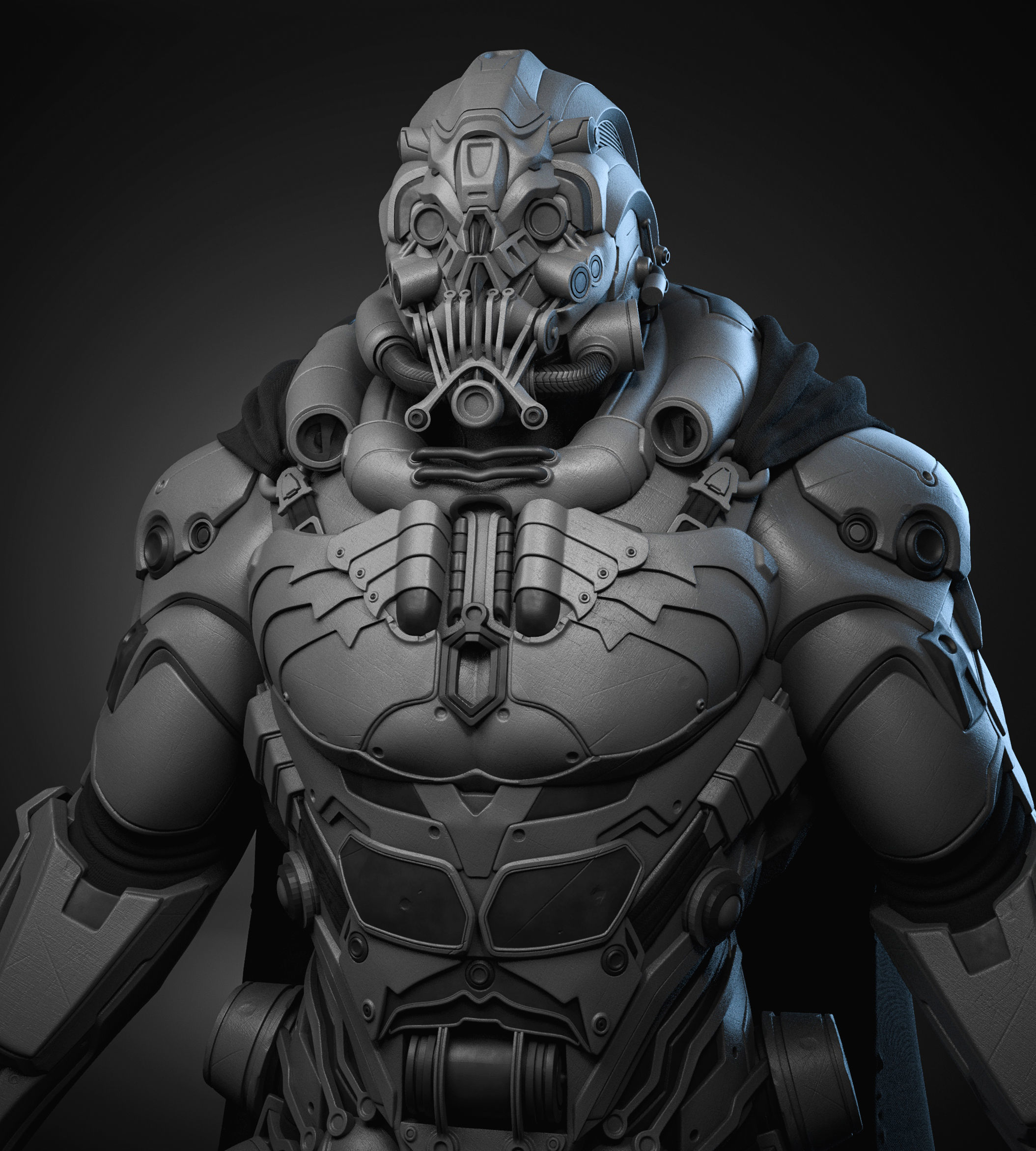 Sci-fi KillZone Reimagined  3D model_7