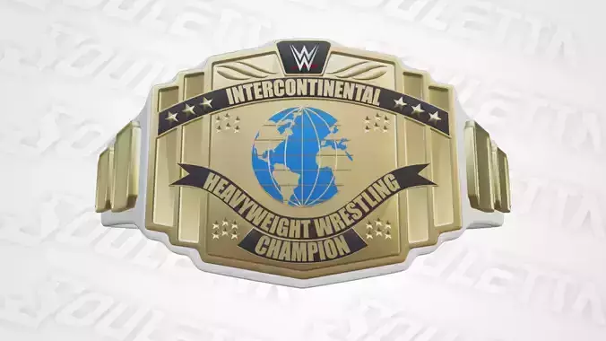 WWE Intercontinental Championship 3D model