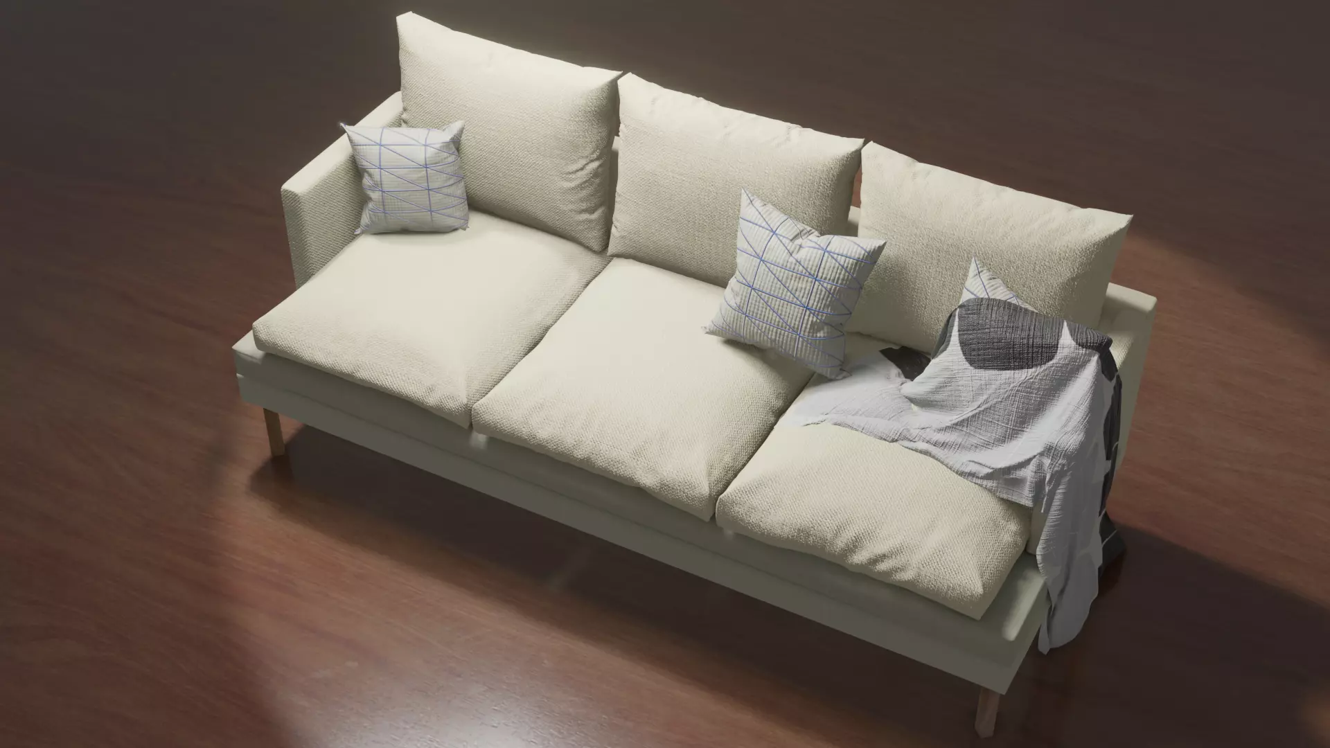 Sofa 3D Model 3D model_0