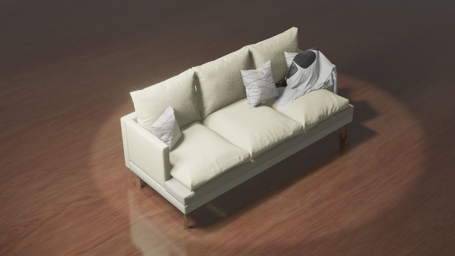 Sofa 3D Model 3D model_2