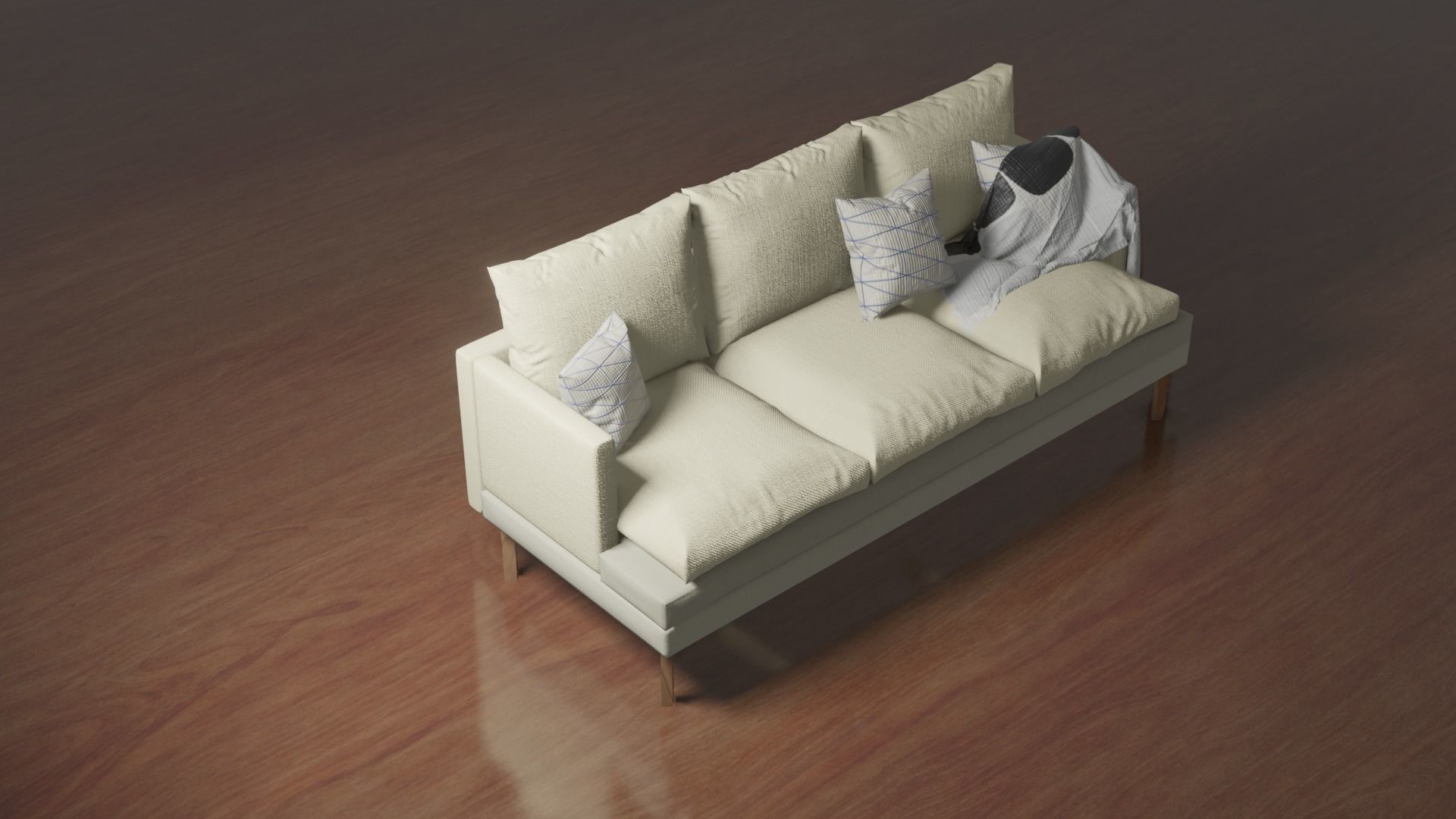 Sofa 3D Model 3D model_3