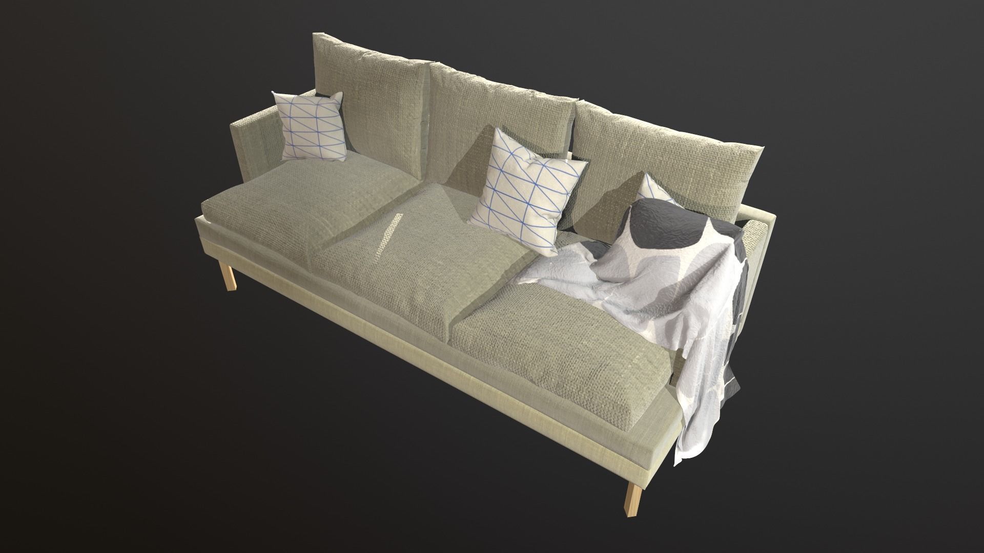 Sofa 3D Model 3D model_4