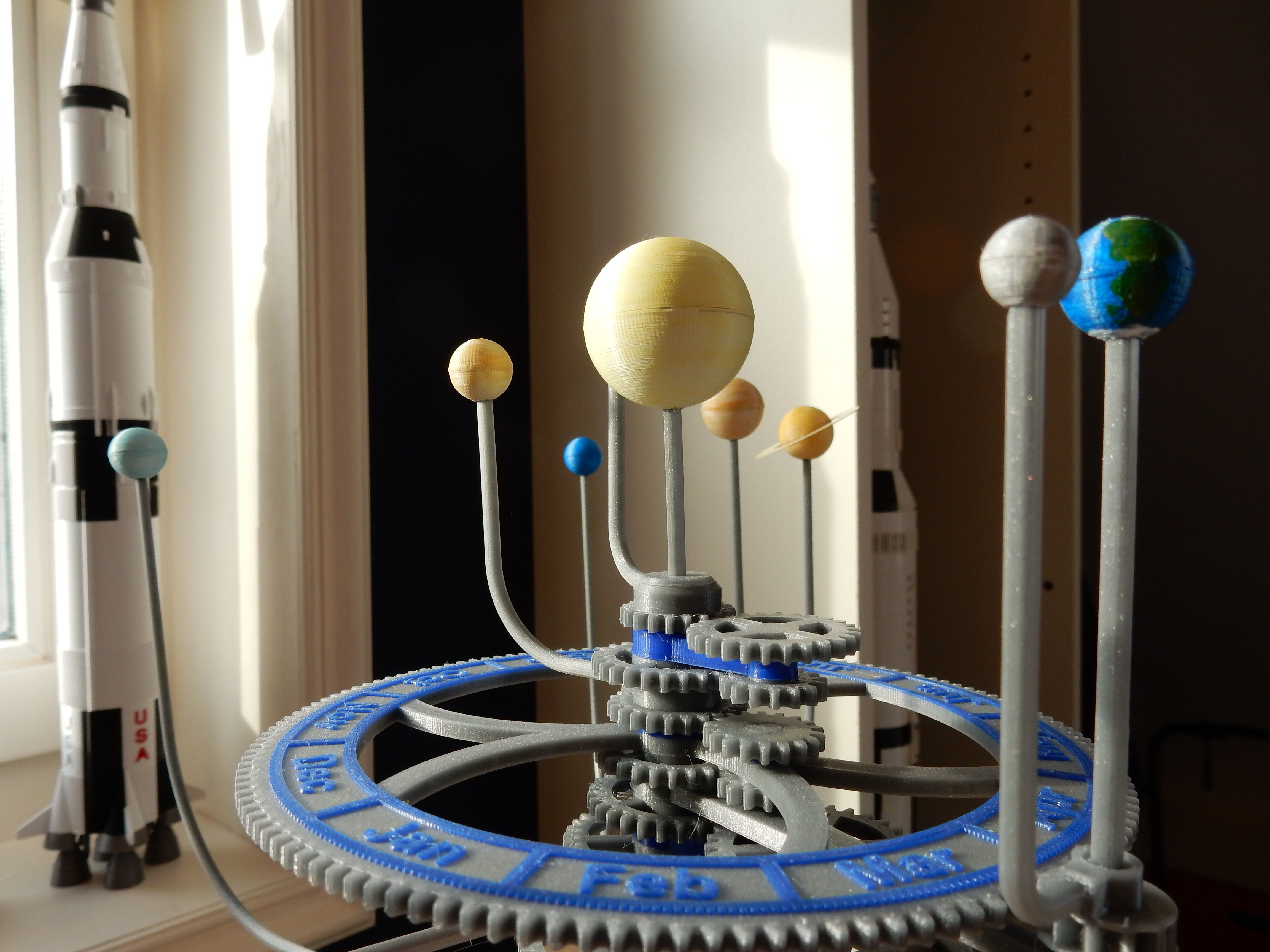 Solar System Planetarium 3D print model_3