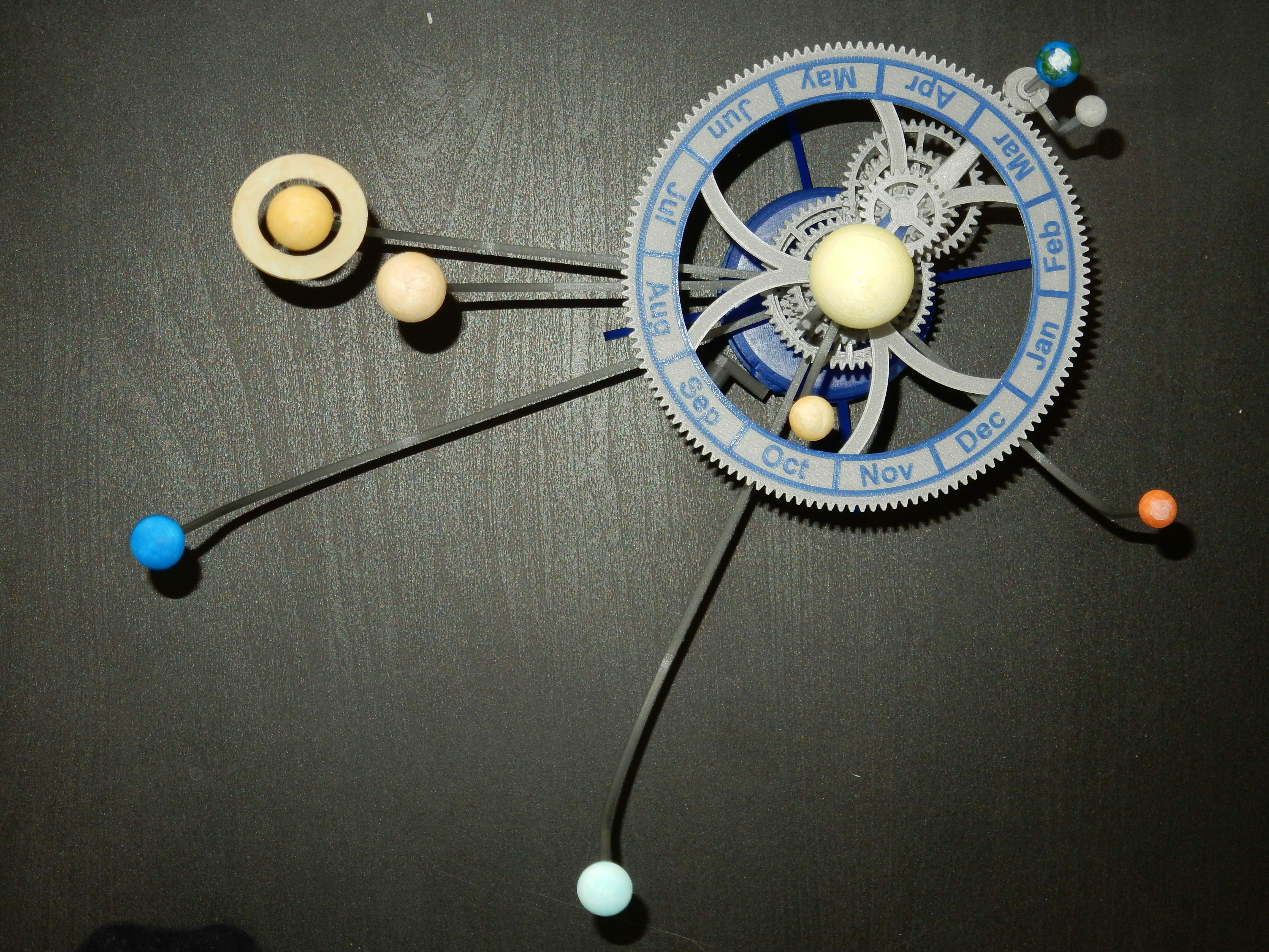 Solar System Planetarium 3D print model_4