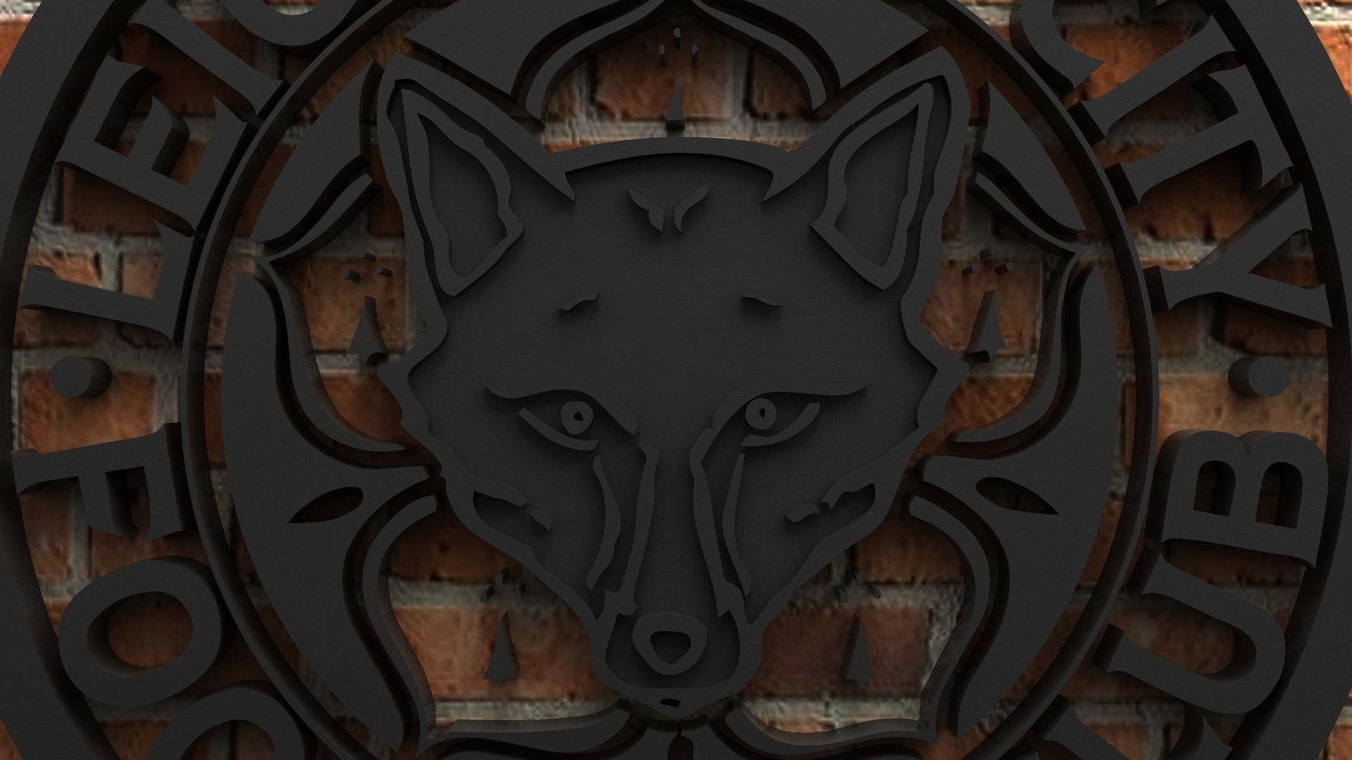 Leicester City FC Logo 3D print model_3