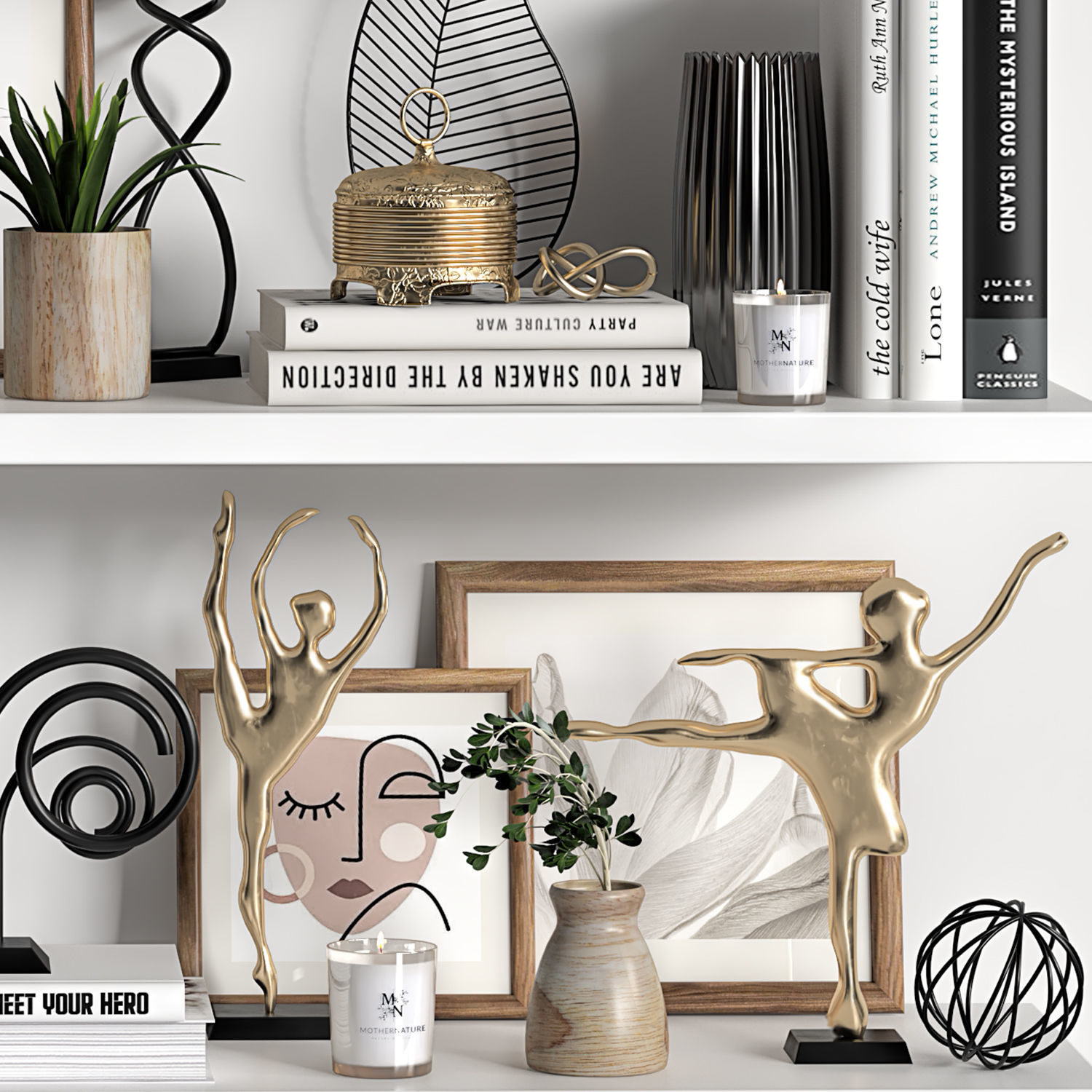 Decorative Set 18 3D model_4