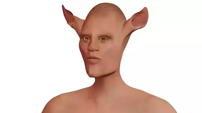 Character Fantasy High-poly male 02