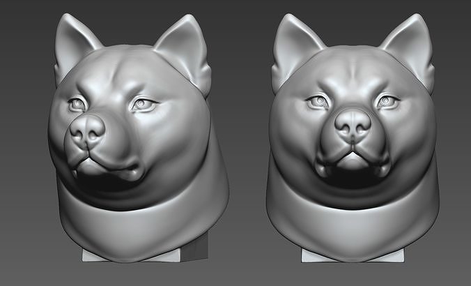 Shiba Inu 3D print model