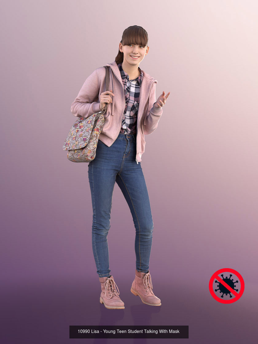 1012 - Social Distancing Bundle 3D Model Collection_23