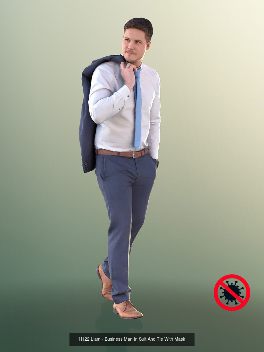 1012 - Social Distancing Bundle 3D Model Collection_20