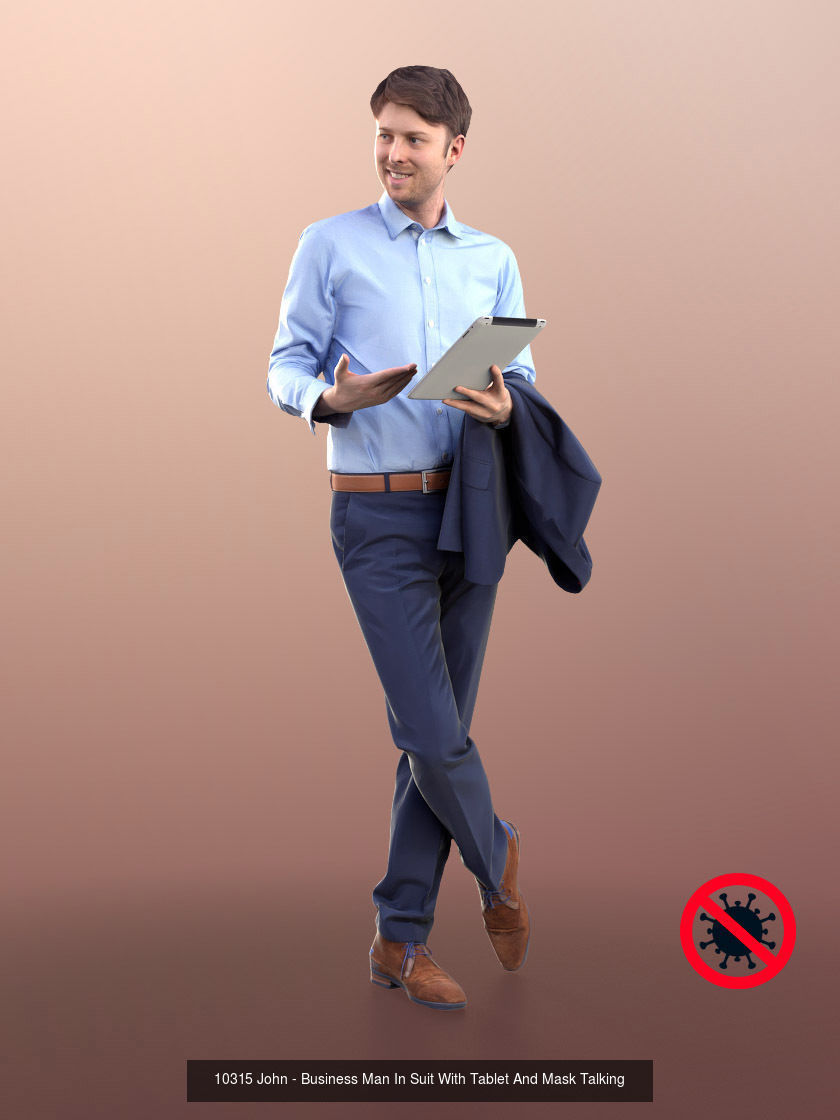 1012 - Social Distancing Bundle 3D Model Collection_21
