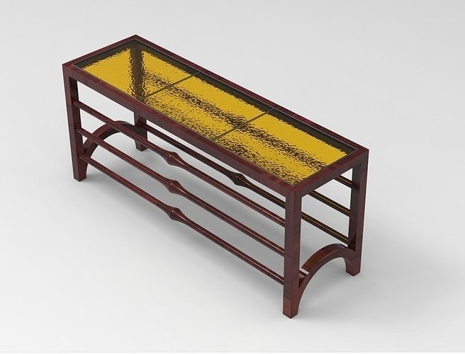 Book Table 3D model